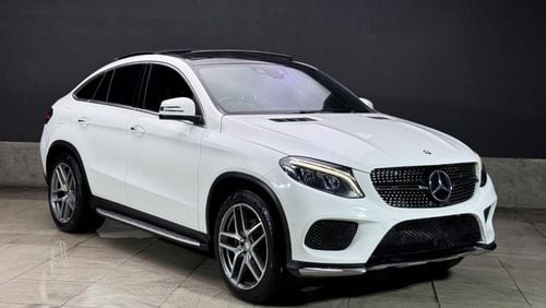 مرسيدس بنز GLE 350 The Mercedes-Benz GLE 350d Coupe in white is a stunning blend of luxury, power, and sporty design. H