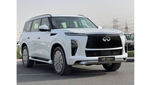 Infiniti QX80 3.5L TWIN TURBO PTR A/T // 2025 // FULL OPTION WITH 360 CAMERA , COOLING&HEATED SEATS , COOL BOX //