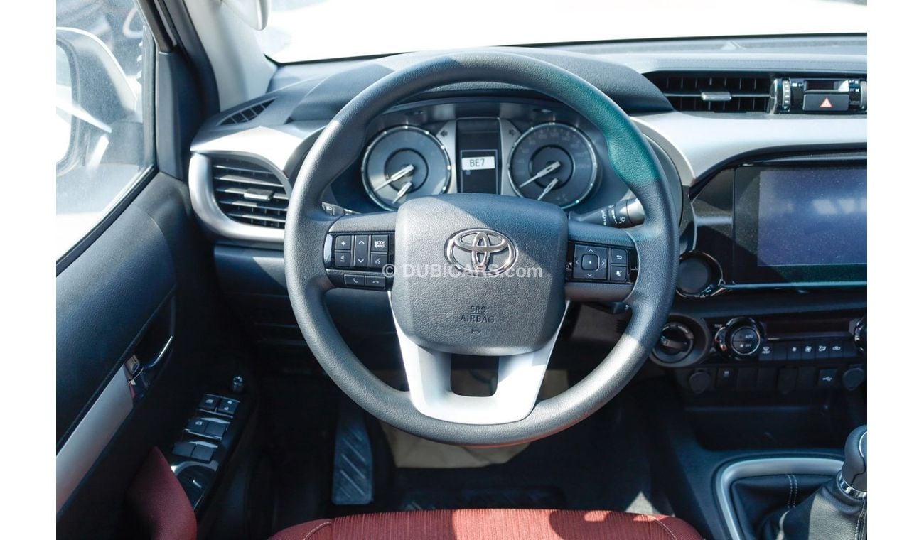 تويوتا هيلوكس TOYOTA HILUX 2.7 MT FULL OPTION WITHOUT PUSH START WHITE 2025