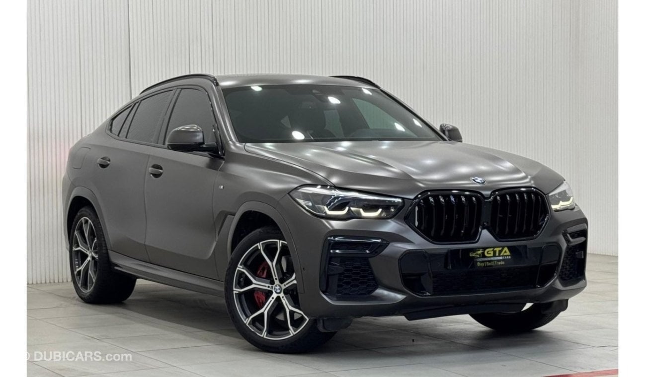 BMW X6 2022 BMW X6 xDrive40i MSport, Dec 2026 AGMC Warranty + Service Package, Full Service History, GCC