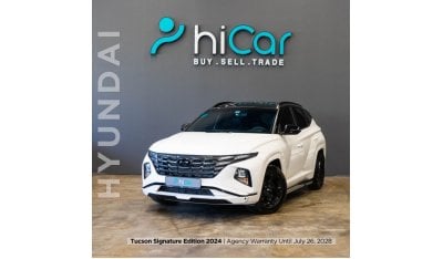 Hyundai Tucson AED 1,763 pm • 0% Downpayment • Signature Edition • Agency Warranty Until 2028