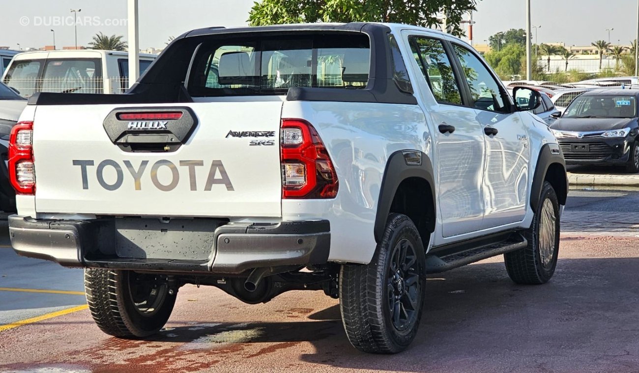 Toyota Hilux Toyota Hilux Adventure 4.0L Petrol Full option AT MY2024-WHITE-BLACK-GCC SPECS