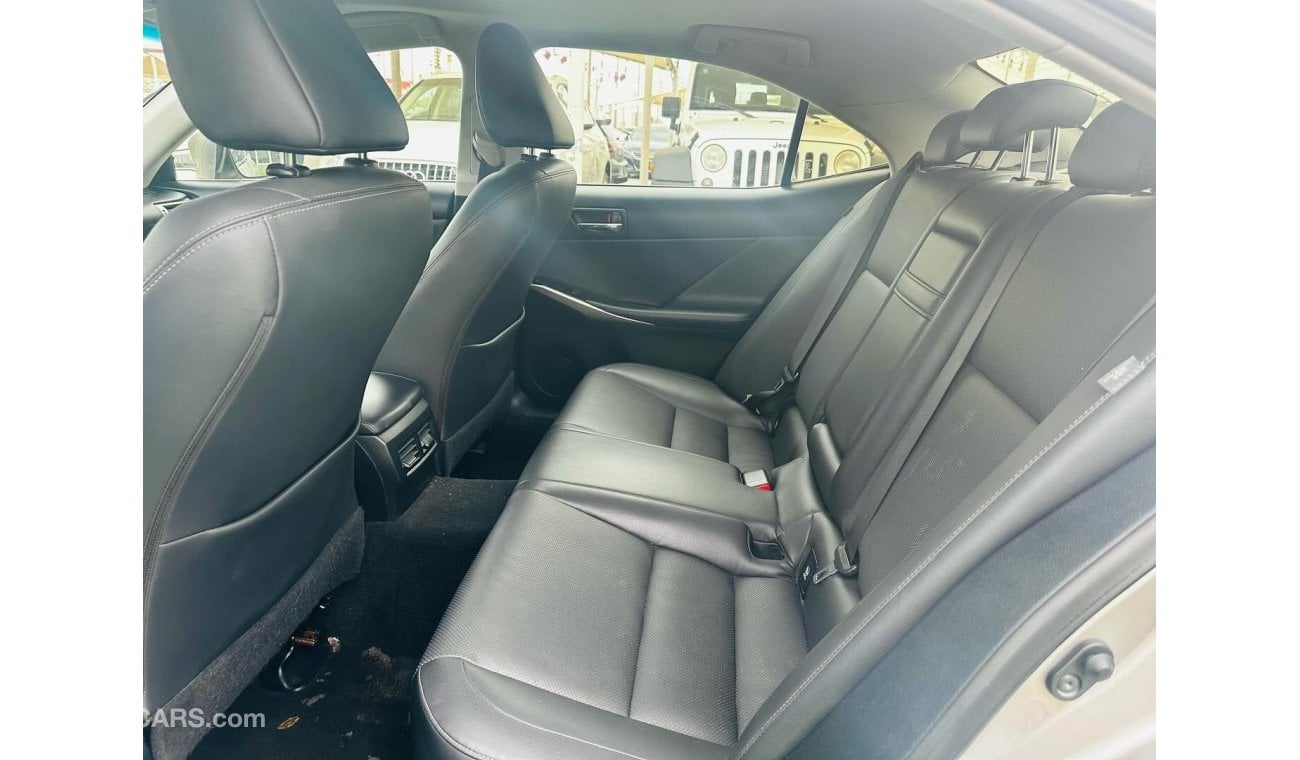 Lexus IS 200 MODEL 2016 car perfect condition inside and outside full option