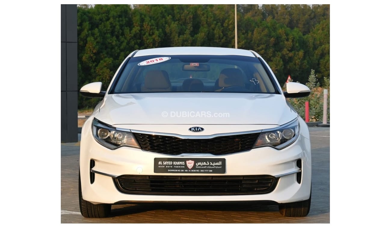 Kia Optima LX Kia Optima 2018 GCC Mid Option in excellent condition, inside and out