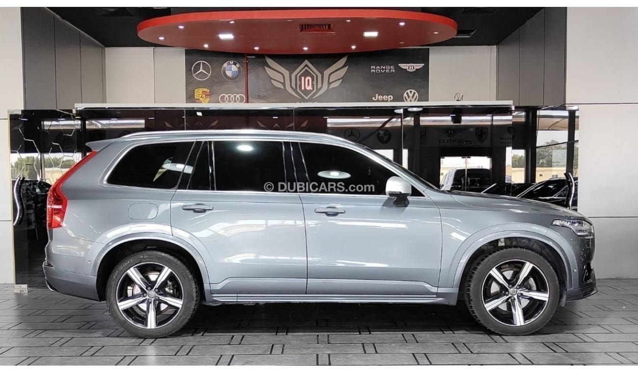 Volvo XC90 R Design AED 2,400 P.M | 2019 VOLVO XC90 T6 R-DESIGN | UNDER WARRANTY | 7 SEATS | GCC | FULLY LOADED