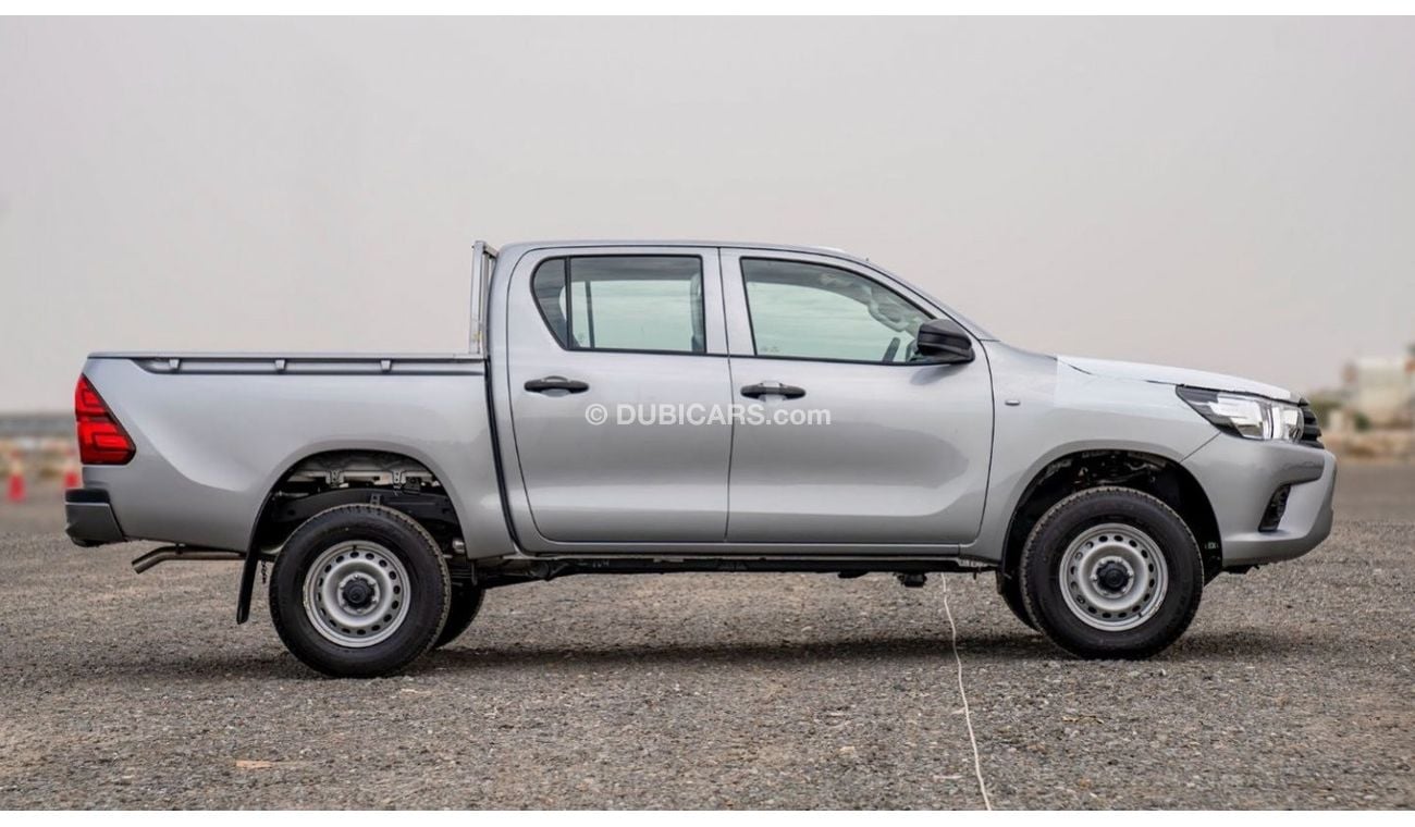 تويوتا هيلوكس (LHD) TOYOTA HILUX DC 2.4D MT 4X4 P.WINDOW MY2024 – SILVER