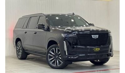 كاديلاك إسكالاد Premium Luxury 6.2L AWD 2023 Cadillac Escalade ESV Premium Luxury Full Op, 5Y Agency Warranty +SP, F