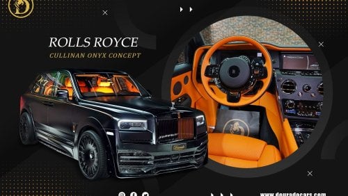 Rolls-Royce Cullinan Onyx Concept | 3-Year Warranty and Service