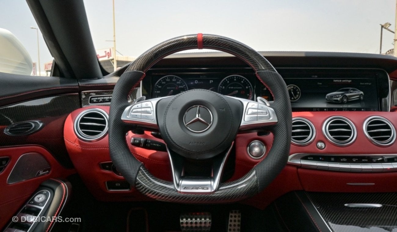 مرسيدس بنز S 63 AMG كوبيه V8 Biturbo