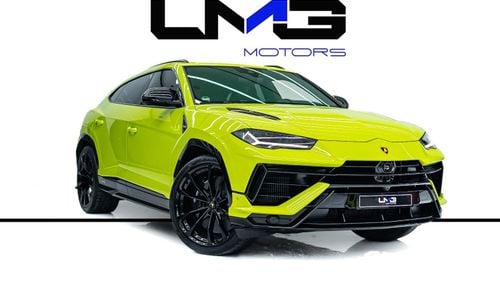 لامبورغيني اوروس URUS S | 60TH ANNIVERSARY EDITION | FULL OPTIONS | INTERIOR CARBON | BANG & OLUFSEN | ALCANTARA SEAT