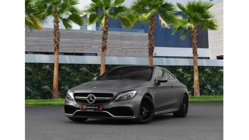 مرسيدس بنز C 63 كوبيه | 4,817 P.M  | 0% Downpayment | LOW KMS!