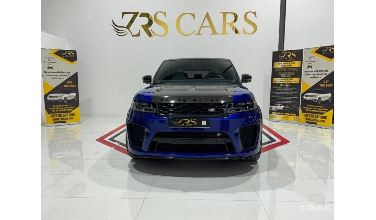 لاند روفر رانج روفر سبورت أس في آر Range Rover SVR Clean Title 6833 Per Month Canadian Specs 4.4 V8