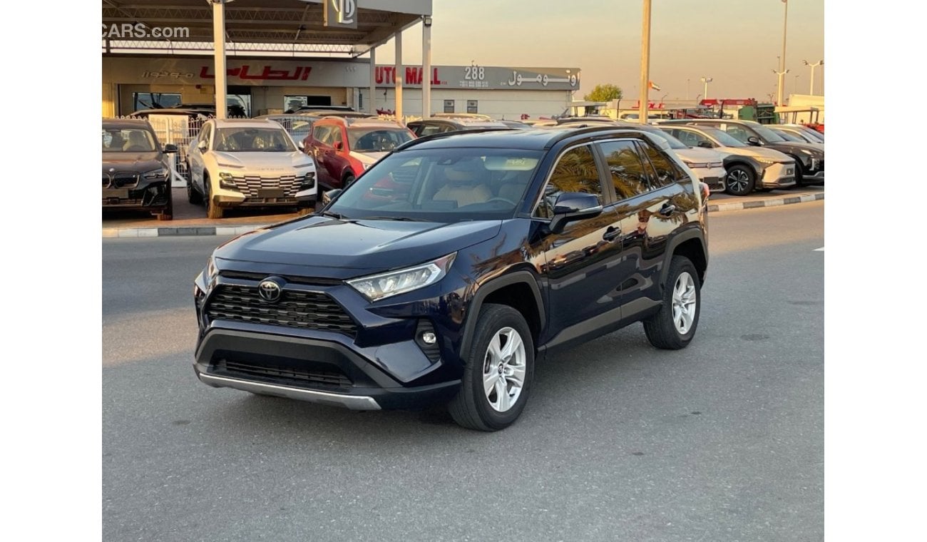 Toyota RAV4 2021 DARK BLUE TOYOTA RAV4 XLE IMPORTED FROM USA