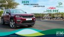 Jeep Grand Cherokee Limited Plus Luxury V6 3.6L 4X4 , 2024 GCC , 0Km , With 3 Years or 60K Km Warranty @Official Dealer Exterior view