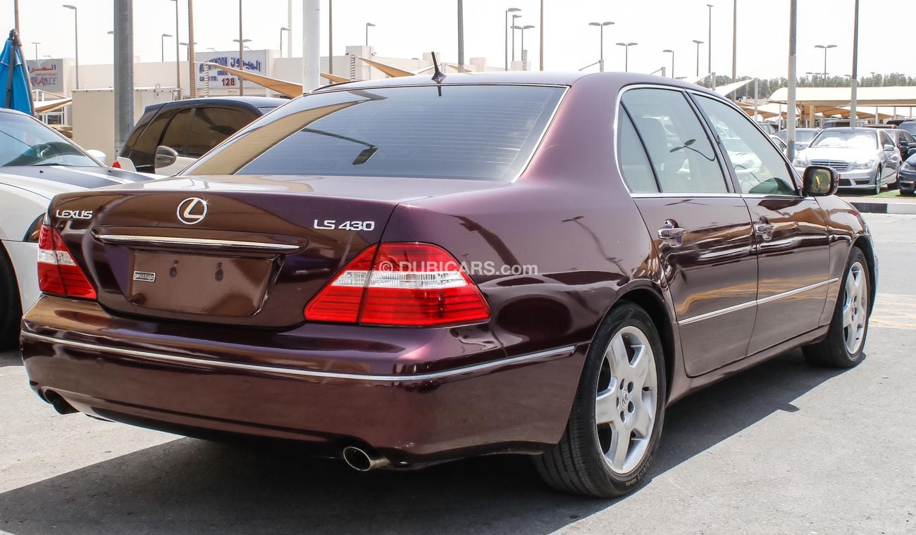 Lexus LS 430 2005 Lexus Ls430 American specs  quarter Ultra