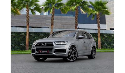 أودي Q7 45 TFSI QUATTRO | 2,507 P.M  | 0% Downpayment | Well Maintained