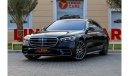 Mercedes-Benz S 500 4M Mercedes-Benz S500 2021 GCC under Agency Warranty with Flexible Down-Payment.