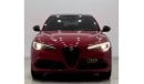 Alfa Romeo Stelvio 2023 Alfa Romeo Stelvio Veloce Q4, April 2028 Alfa Romeo Warranty + Service Pack, Very Low Kms, GCC