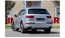 Audi Q7 45 TFSI quattro Audi Q7 45TFSI Quattro (7 SEATER) 2019 GCC under Warranty with Flexible Down-Payment