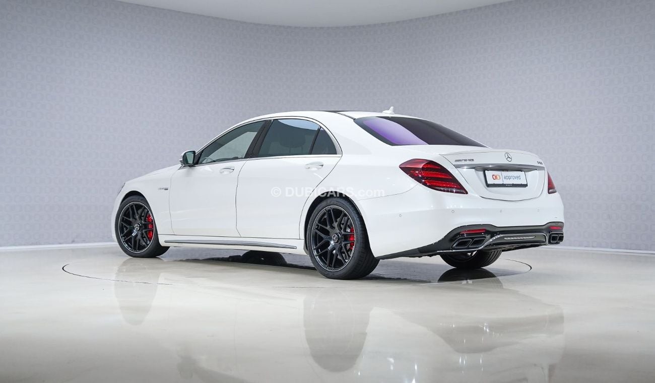 Mercedes-Benz S 63 AMG - AED 7,288 P/M - 2 Years Warranty