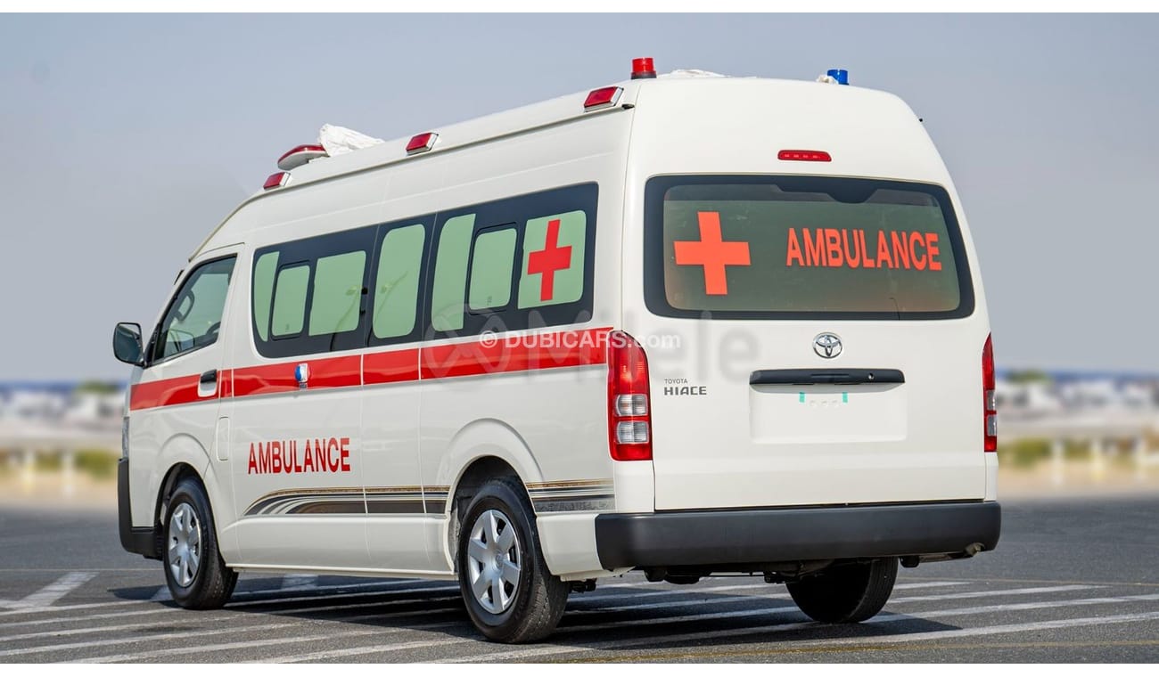 تويوتا هاياس HR AMBULANCE 2.7L PETROL: ADVANCED LIFE SUPPORT EQUIPPED