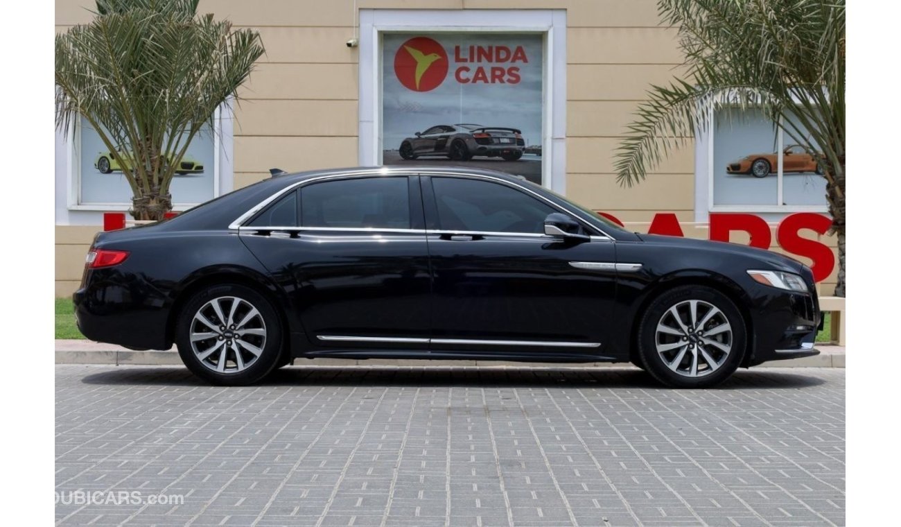 لينكولن كونتيننتال Lincoln Continental Premier 2019 GCC under Agency Warranty with Flexible Down-Payment/ Flood Free.