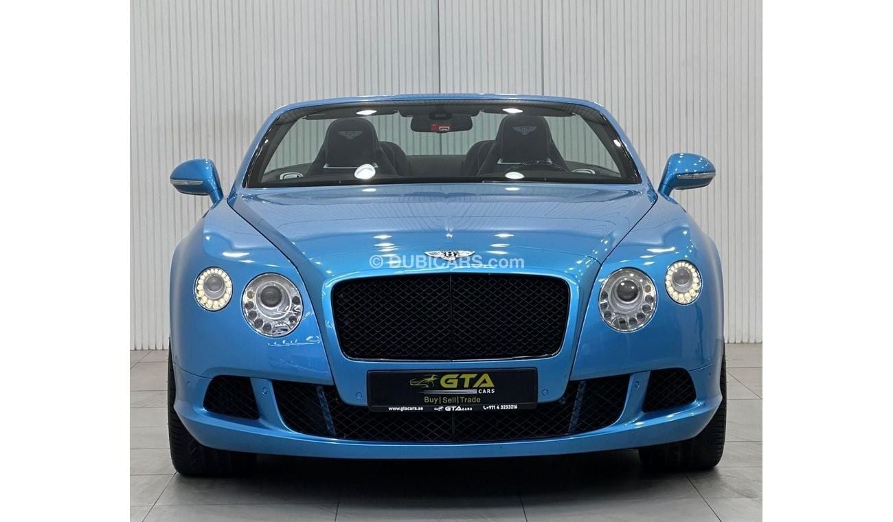 بنتلي كونتيننتال جي تي سي 2013 Bentley Continental GTC Convertible, Full Service History, GCC