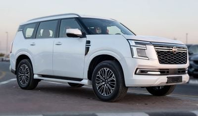 نيسان باترول 2025 Nissan Patrol 3.8L Petrol AT SE Platinum White (Export Only)