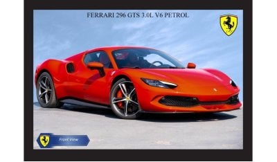 فيراري 296 GTS FERRARI 296 GTS 3.0L V6 PTR	 [EXPORT PRICE] 2023 Model Year