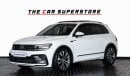 Volkswagen Tiguan R-Line 2018 - VOLKSWAGEN TIGUAN R LINE - GCC - IMMACULATE CAR - 1 YEAR WARRANTY