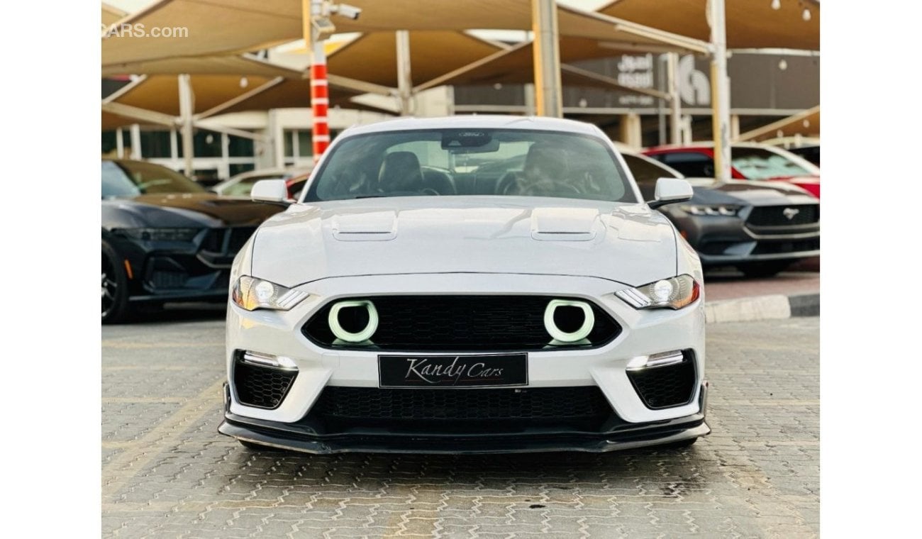 Ford Mustang EcoBoost | Monthly AED 1520/- | 0% DP | Blindspot | Touch Screen | Leather Seats | # 09800