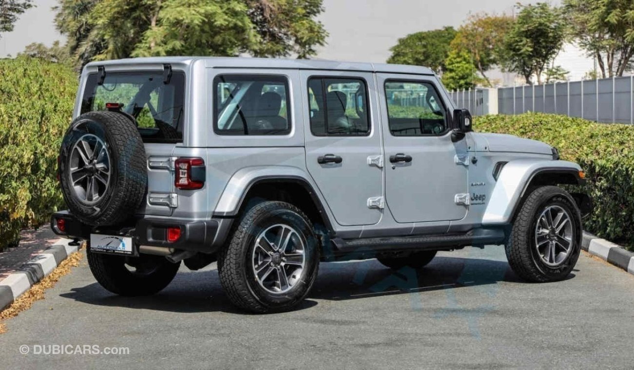 Jeep Wrangler Unlimited Sahara V6 3.6L 4X4 , 2023 GCC , 0Km , With 3 Years or 60K Km Warranty @Official Dealer