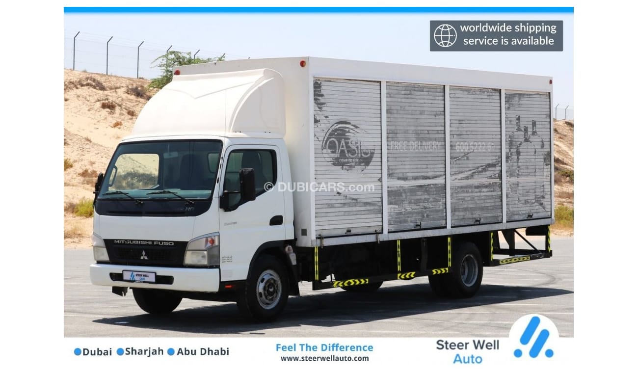 Mitsubishi Canter 2016 | New Arrival | Mitsubishi Canter HD | 5Ton Shutter Box | GCC Specs Excellent Condition | BEST