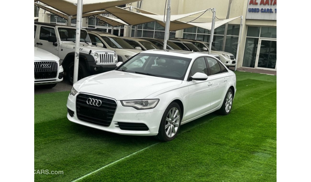 Audi A6 TFSI S-Line MODEL 2014 GCC CAR PERFECT CONDITION INSIDE AND OUTSIDE FULL OPTION SUN ROOF LEATHER SEA