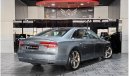 Audi A8 L 60 TFSI quattro Rear Package AED 2,100 P.M | 2016 AUDI A8L 60 TFSI QUATTRO 4.0 L V8  | GCC | FULL 