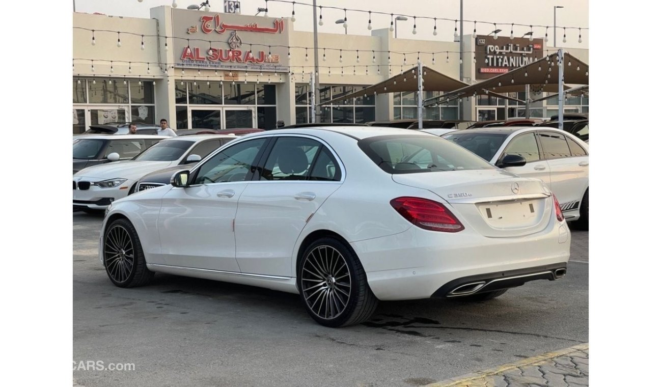 مرسيدس بنز C 350 موديل 2018 ، مستورد من اليابان ، فل اوبشن ، 6 سلندر ، ناقل حركة اوتوماتيك ، بحالة ممتازة ، عداد المس