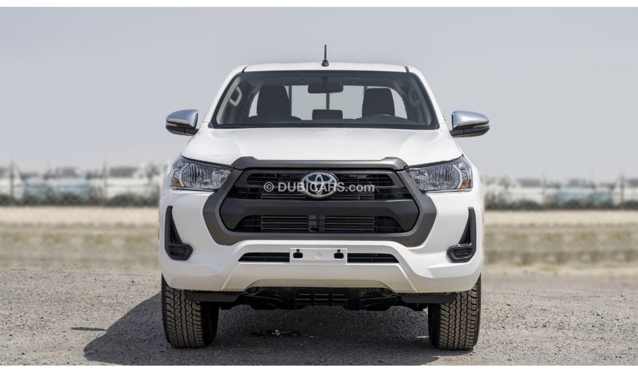 تويوتا هيلوكس (LHD) TOYOTA HILUX DC COMFORT PLUS 2.4D MT 4X4 MY2024 - WHITE