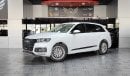 Audi Q7 45 TFSI quattro AED 1,400 P.M | 2017 AUDI Q7 | UNDER WARRANTY | 7 SEATS | GCC | 360* CAMERAS PANORAM