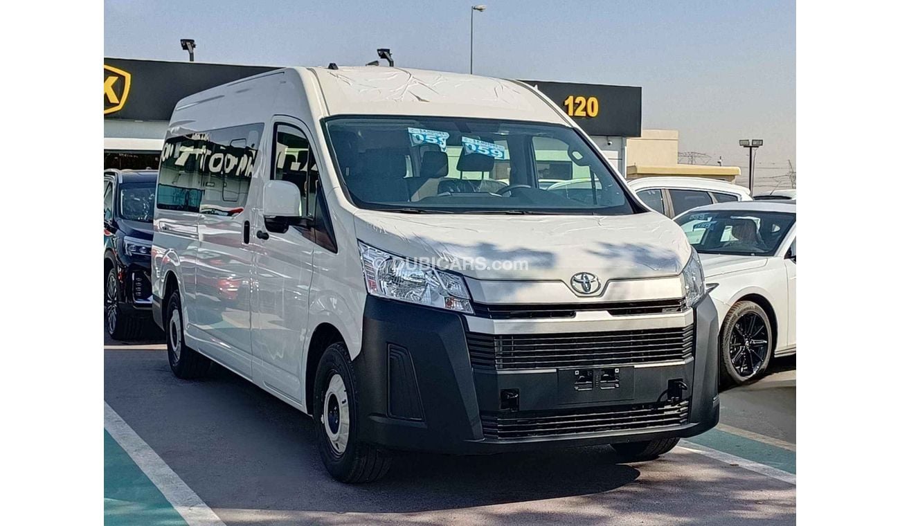 Toyota Hiace DX / 3.5L V6 PETROL / M/T / 13 SEATER / NEW SHAPE (CODE # HIGHROOFDX)