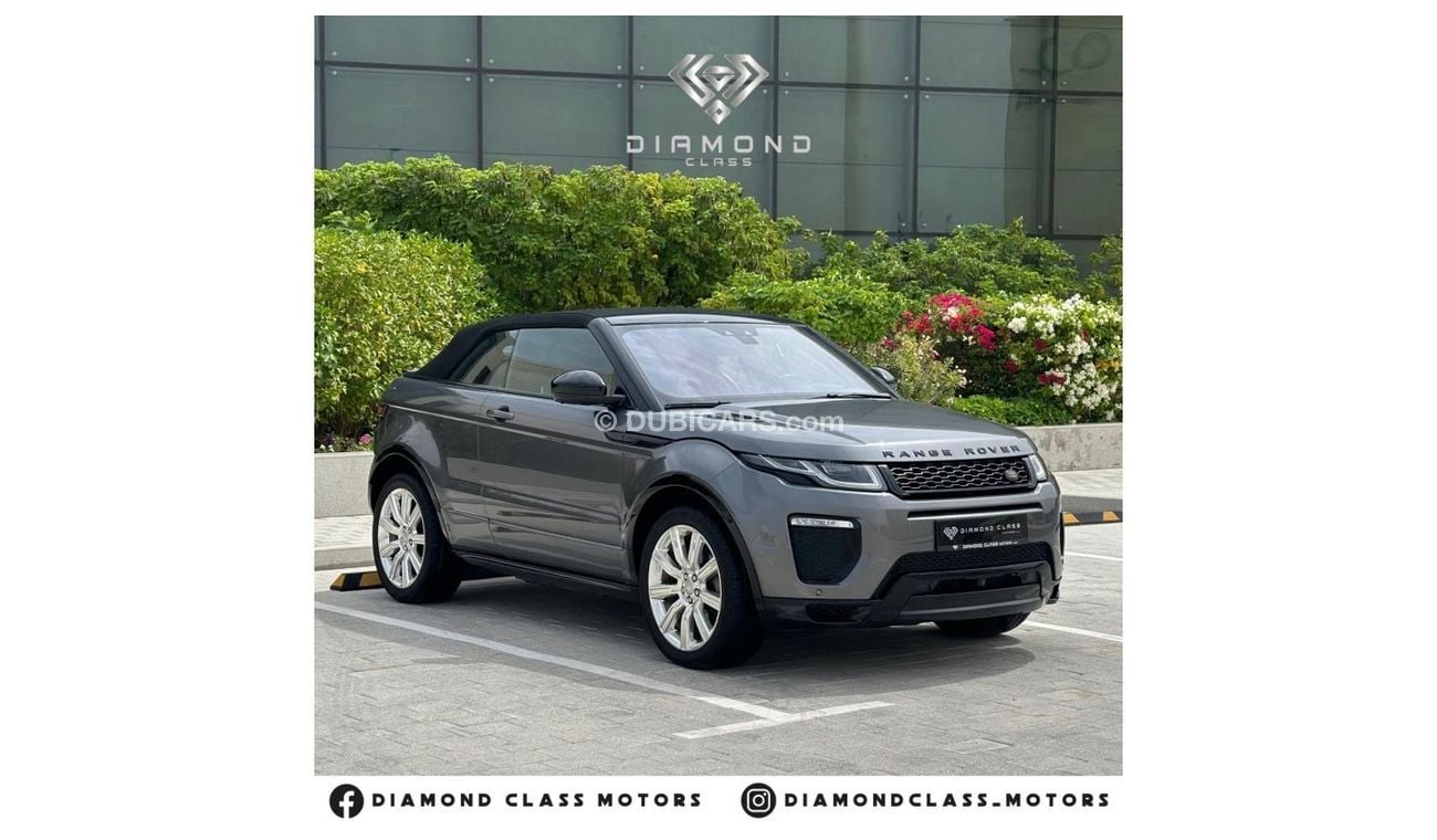 Land Rover Range Rover Evoque Range Rover Evoque HSE Si4 Convertible-Soft Top Full Option  360 Camera  Apple Car play  GCC  Under