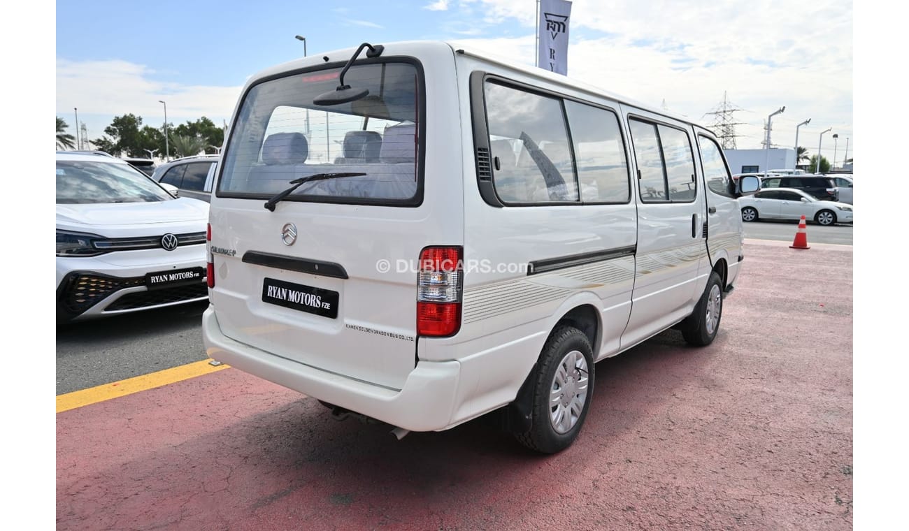 Golden Dragon XML6502E Golden Dragon XML6502E-P 2.2L Petrol, VAN, 4 Doors, Manual Transmission, Manual Window, 15 Seats, Co