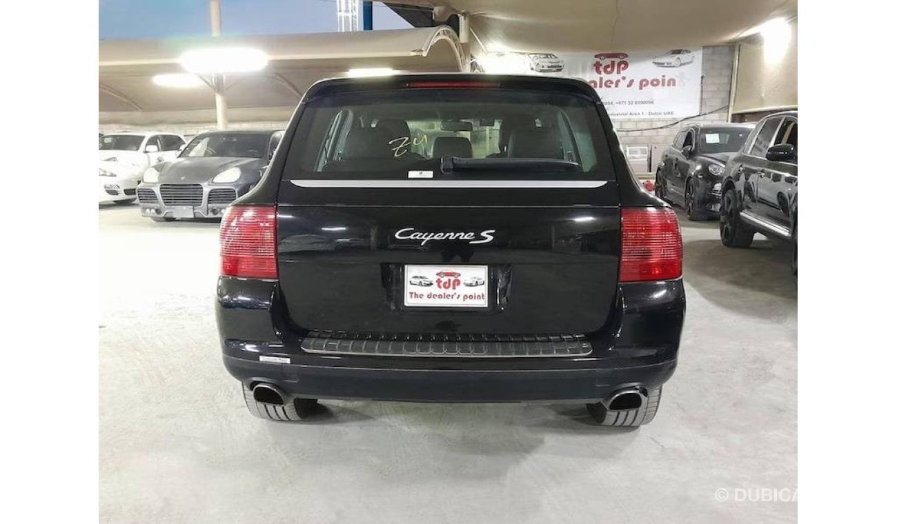 بورش كايان أس PORSCHE CAYENNE S 4.5L 2005 WITH LEATHER SEATS, T.V NAVIGATION, DRIVE RECORDER AND MUCH MORE...