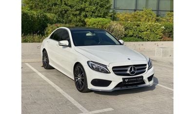 Mercedes-Benz C200 AMG Pack Mercedes C200 AMG  Panoramic  2016 GCC Under Warranty