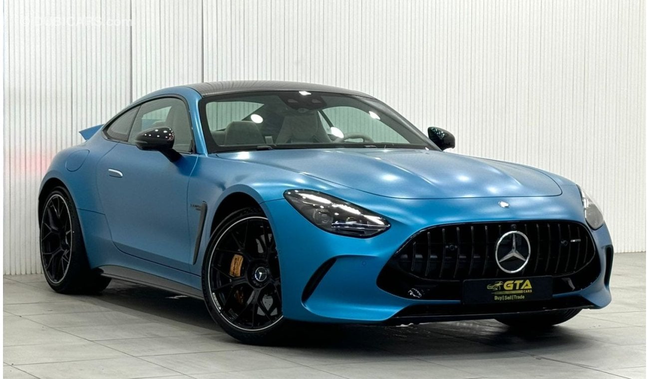 Mercedes-Benz AMG GT 2024 Mercedes-AMG GT63 Coupe, Brand New, Special AMG Hyper Blue Magno Color, 1 Year Warranty