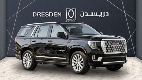 GMC Yukon Denali 4WD + TV 8-Seaters. GCC/ 5years Warranty & Services. Local Registration + 5%