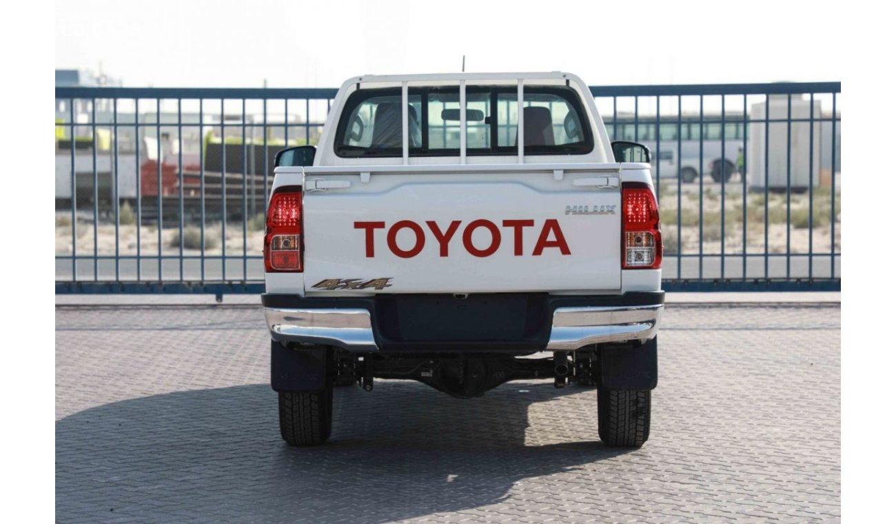 Toyota Hilux 2024 Toyota Hilux 4X4 Singel Cab 2.7 GLX - Super White inside Red | Export Only