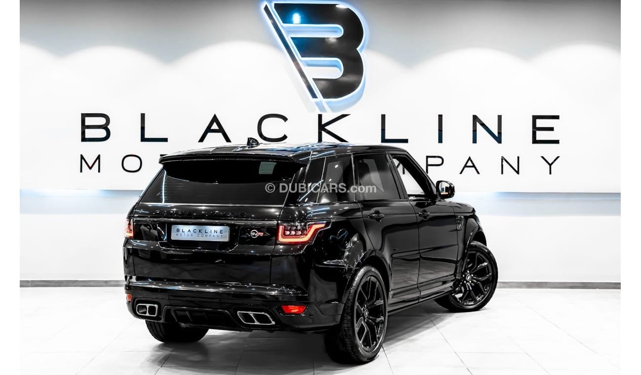 لاند روفر رينج روفر سبورت 2022 Range Rover Sport SVR, 2026 Agency Warranty & Service Contract, Low KMs, GCC