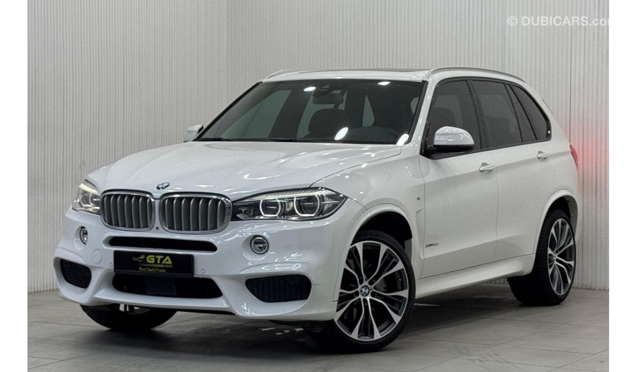 بي أم دبليو X5 50i M Sport 4.4L 2018 BMW X5 xDrive50i M-Sport 7 Seater, BMW Warranty + Service Pack, Full Options, 