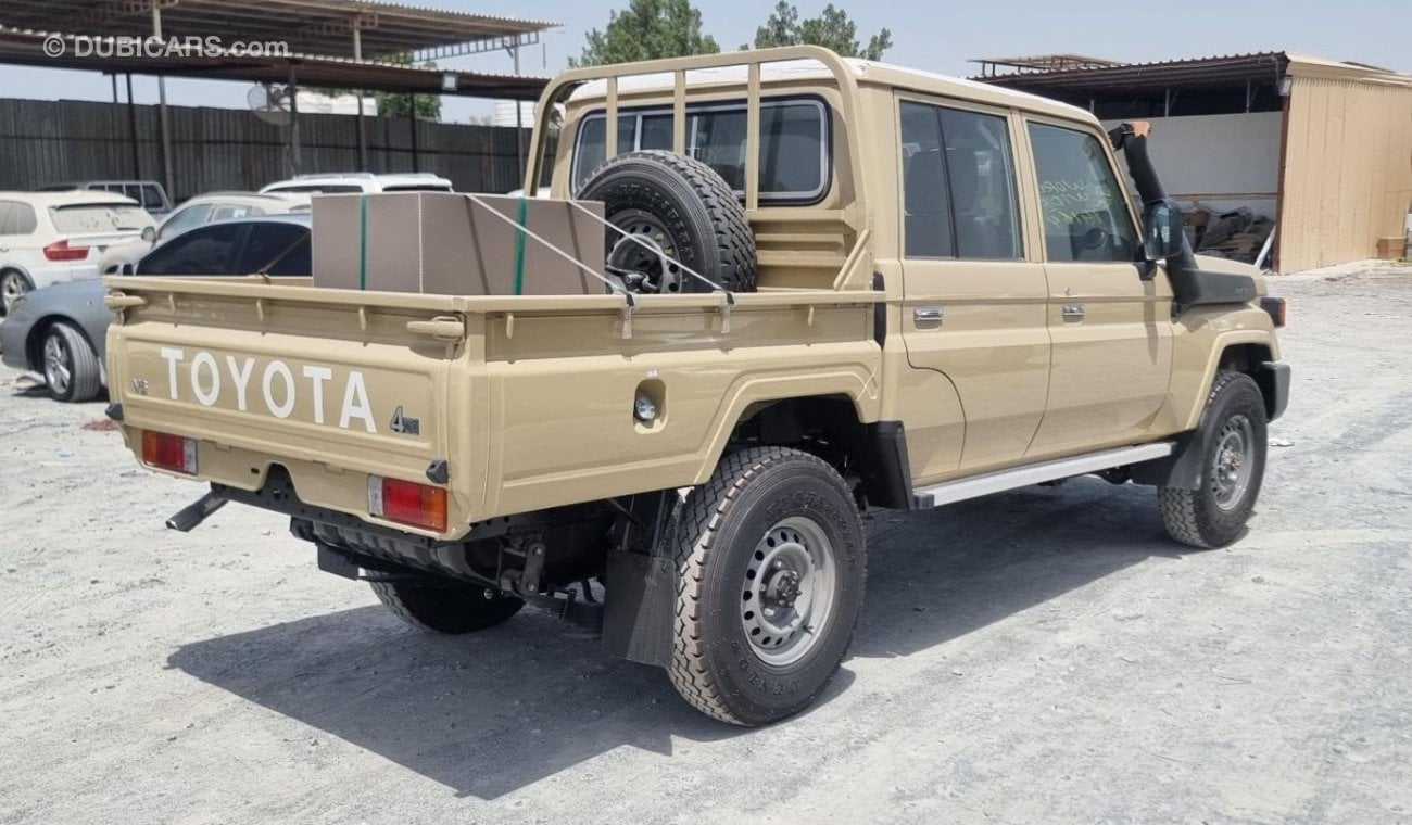 تويوتا لاند كروزر بيك آب 2024 Toyota Land Cruiser LC79 Double-Cabin Pickup with Diff-Lock 4.0L V6 Petrol M/T 4x4 Export Only