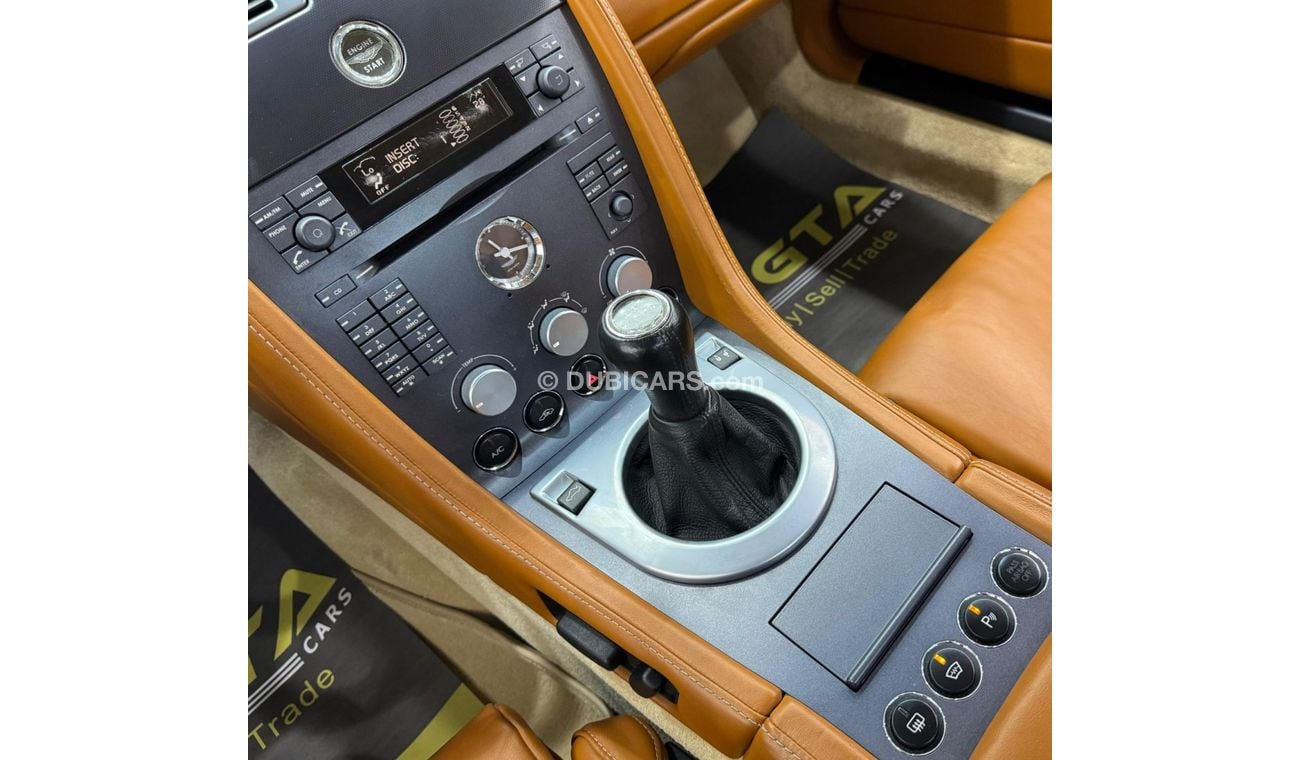 Aston Martin Vantage 2006 Aston Martin V8 Vantage, Full Service History, GCC